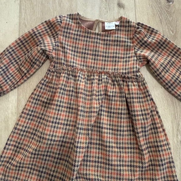Adorable Houndstooth dress Zara 3-4 little girls - Picture 2 of 4